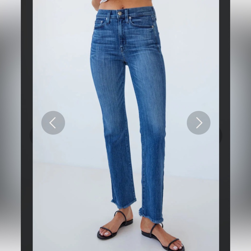 AYR The Pop Straight Ankle Jean